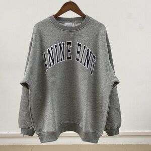 Anine Bing Gray Sweatshirt